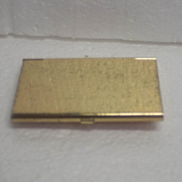 Floral Enamel Rhinestone Personal Business Card Holder - Picture 4 of 7